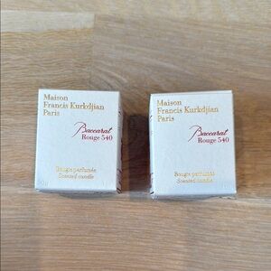 Maison Francis Kurkdjian Baccarat Rouge 540 Candle Duo
